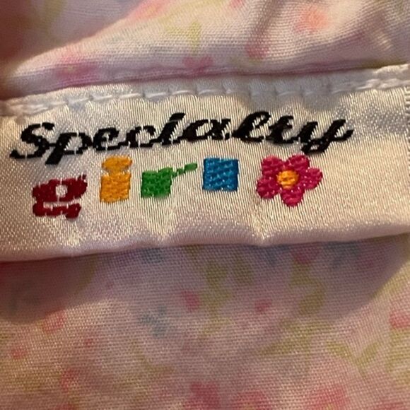 Size 6 Specialty Girl sleeveless zippered back closure pink butterflies dress - Picture 14 of 14